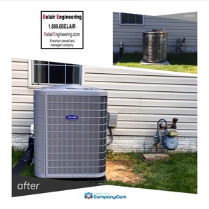 HVAC System Before & After Pictures Bowie MD