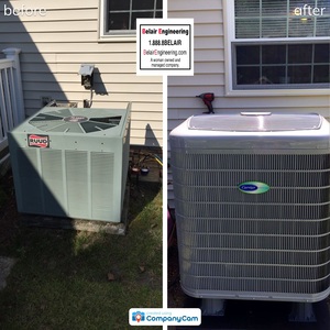 HVAC System Before & After Pictures Crofton MD