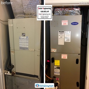 HVAC System Before & After Pictures Bowie MD