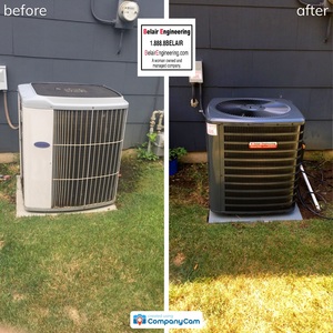 HVAC System Before & After Pictures Bowie MD