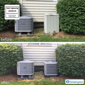 HVAC System Before & After Pictures Bowie MD