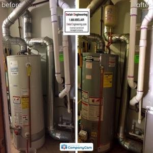 HVAC System Before & After Pictures Bowie MD