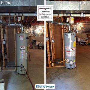 HVAC System Before & After Pictures Crofton MD